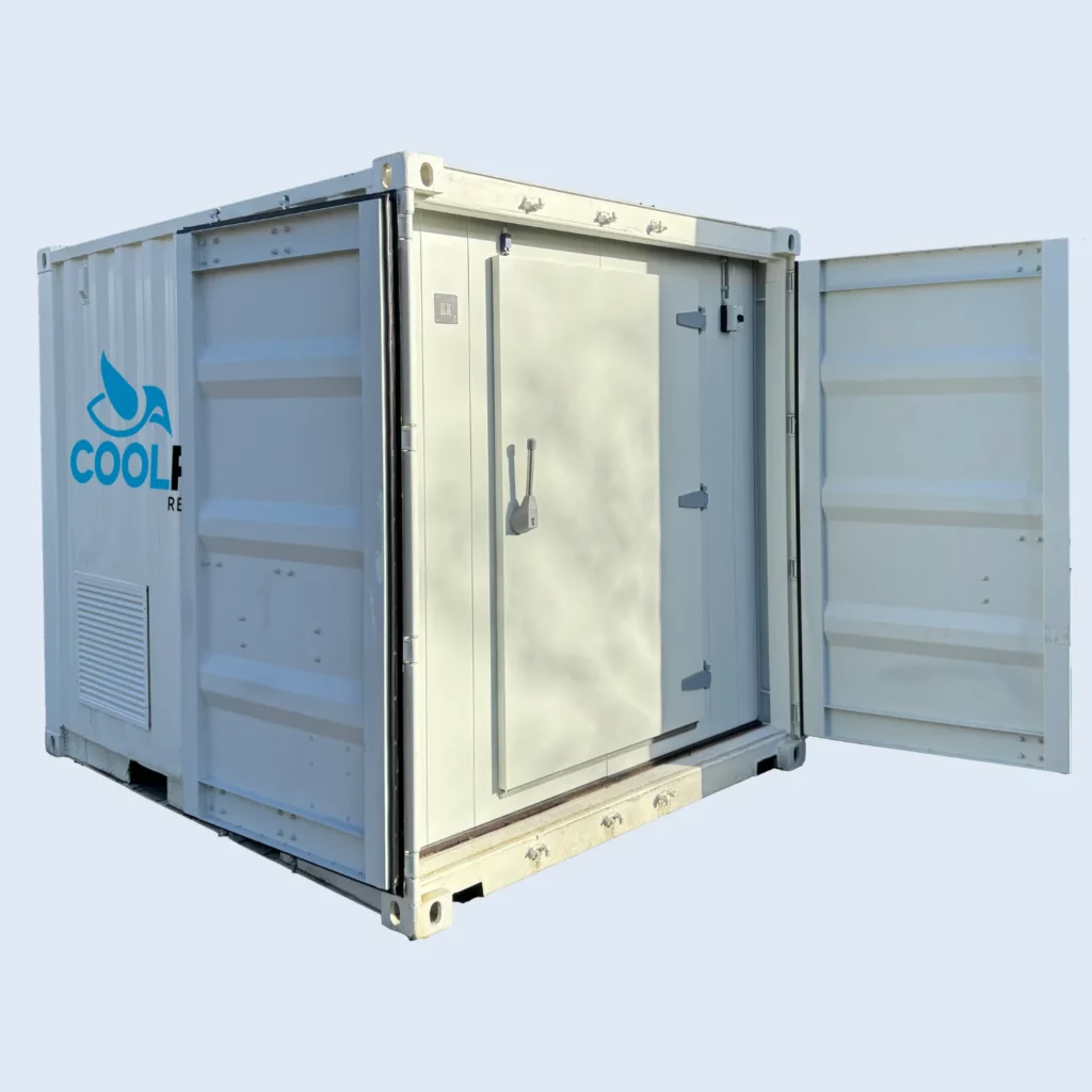 Koel/vriescontainer HACCP 10FT