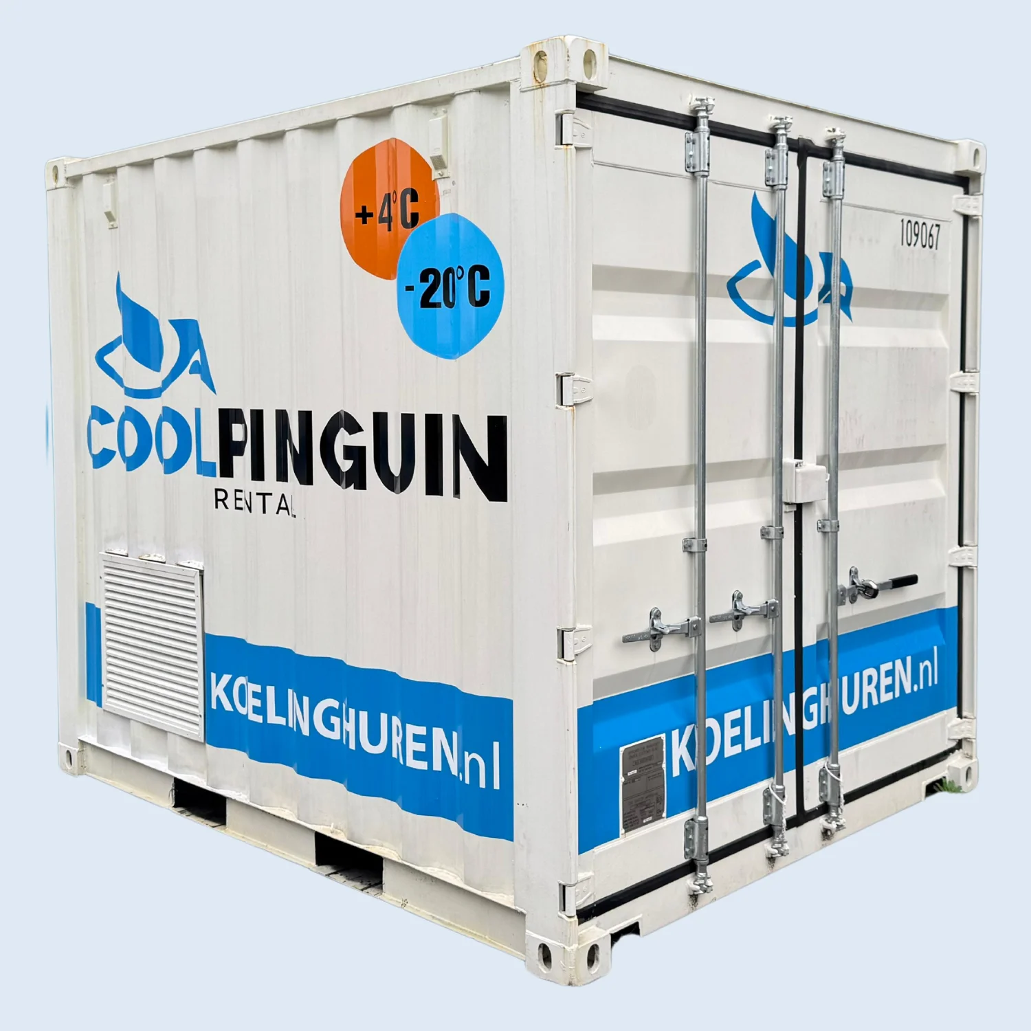 Koel/vriescontainer HACCP 10FT