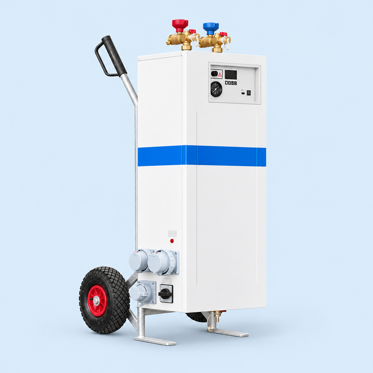Mobiele cv-boiler 19 kW